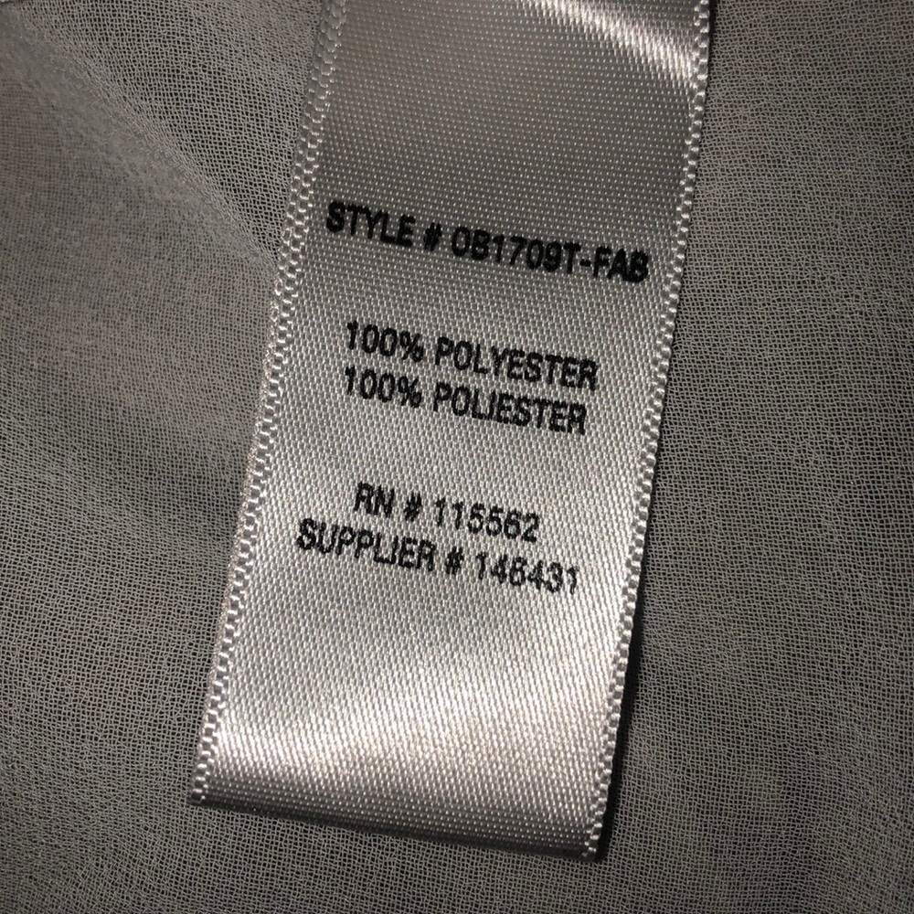 Olsenboye Rhinestone Button-Down Collar Tank - Picture 5 of 8